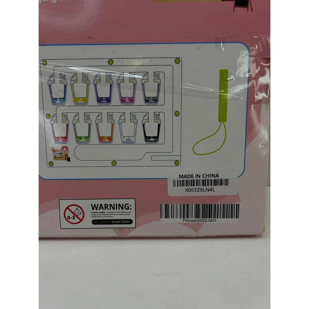 Pincushion Magnetic Color and Number Maze Kids  OS Pink CX-01